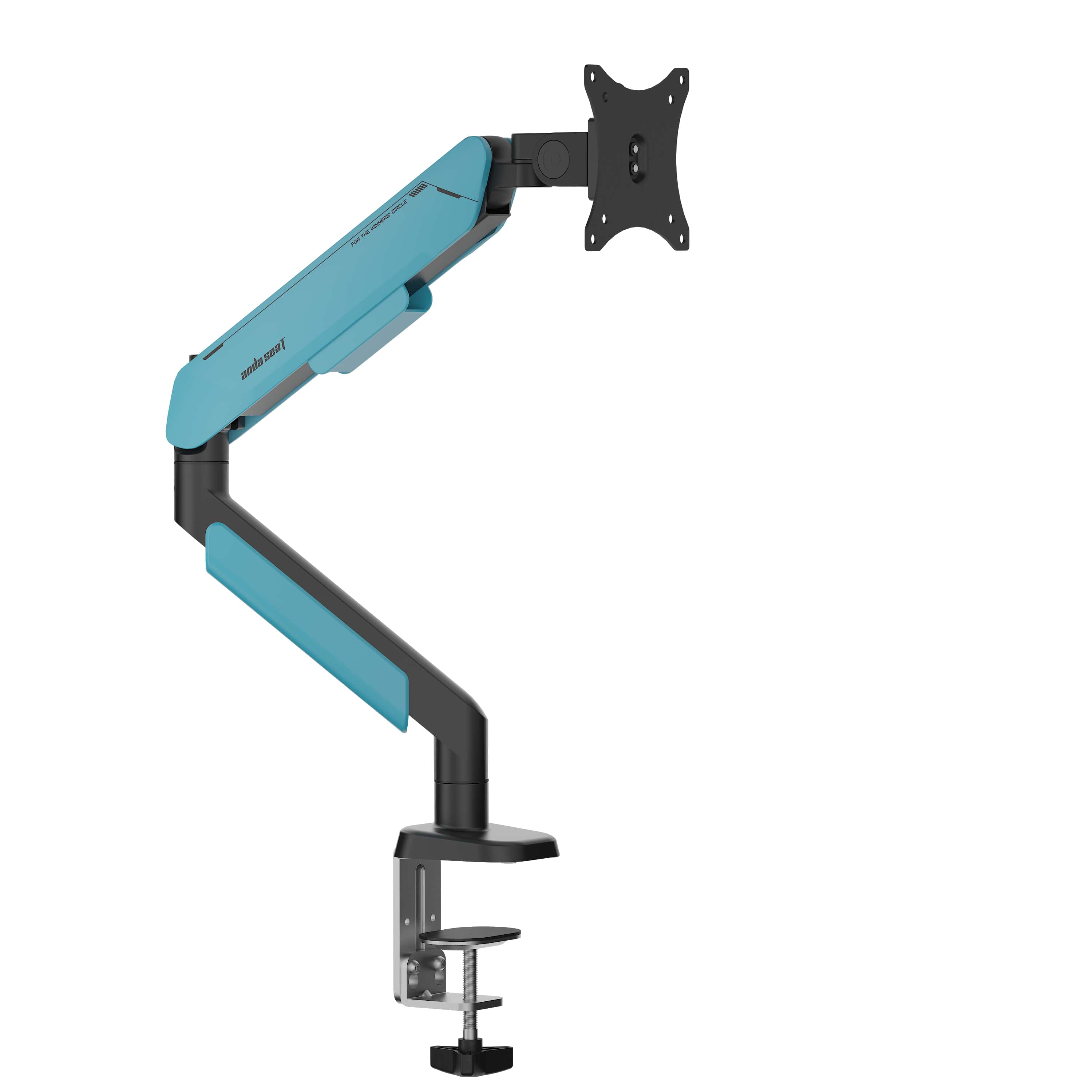 Крепление настольное Anda Seat Stealth PRO II 17''-42'' Blue (AD-W-A9-1S-BS) - Фото 1