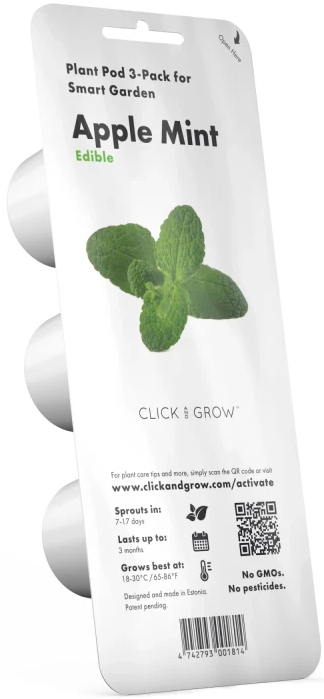 Сменный картридж для умного цветочного горшка Click&Grow Яблочная мята 1814 - Фото 1