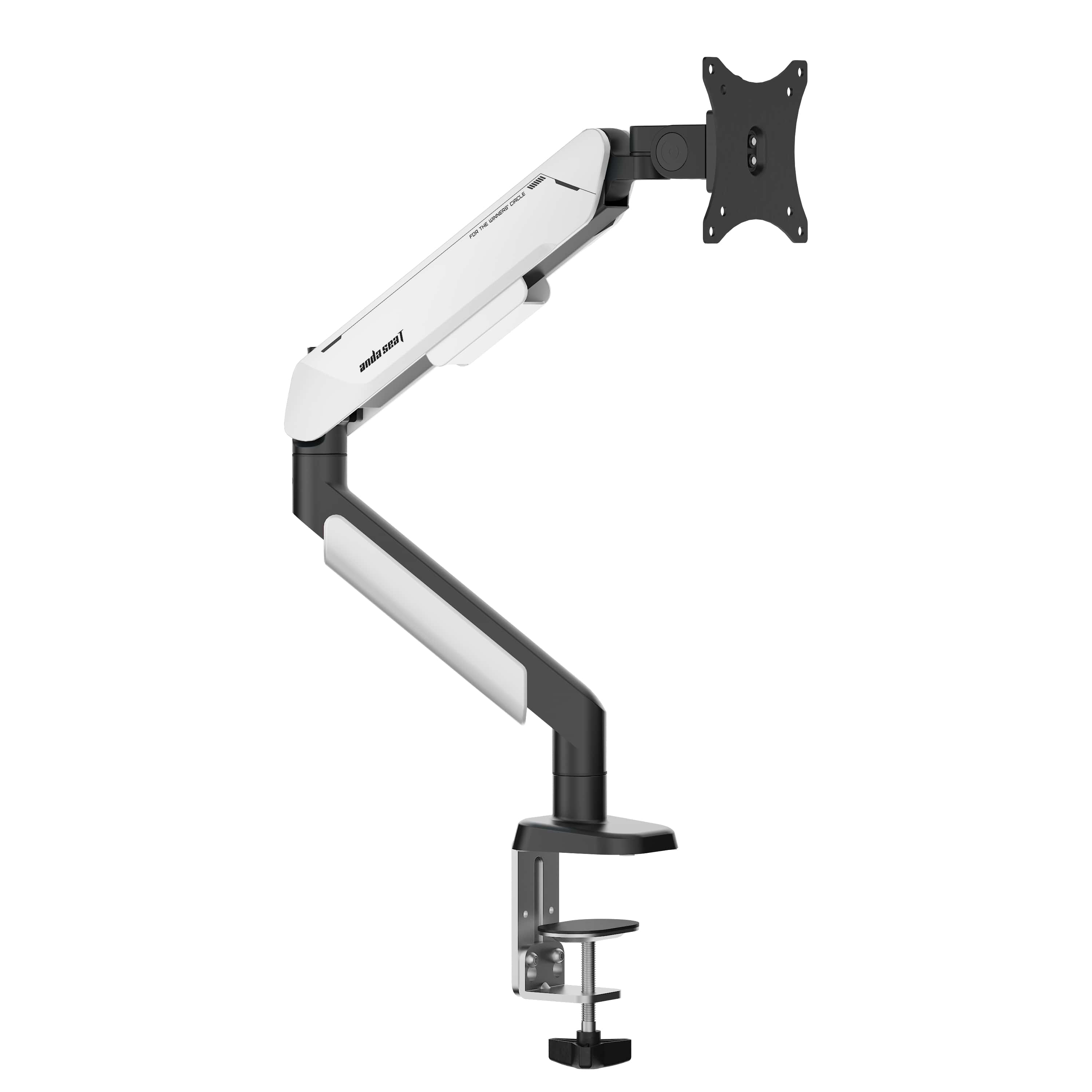 Крепление настольное Anda Seat Stealth PRO II 17''-42'' White (AD-W-A9-1S-BW) - Фото 1