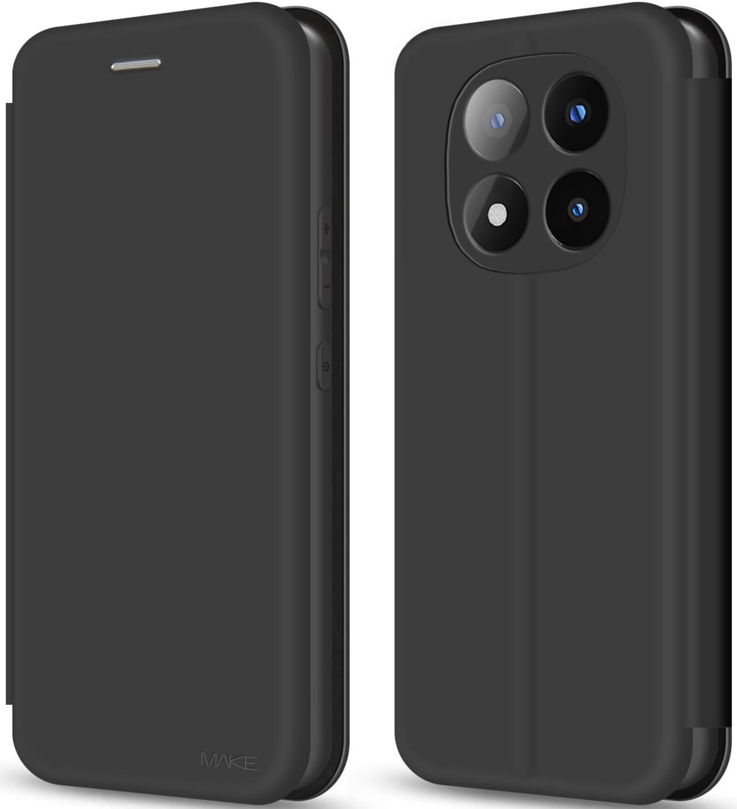 Чехол для смартфона MAKE Flip Xiaomi Redmi Note 14 Pro+ Black (MCP-XRN14PP) - Фото 1