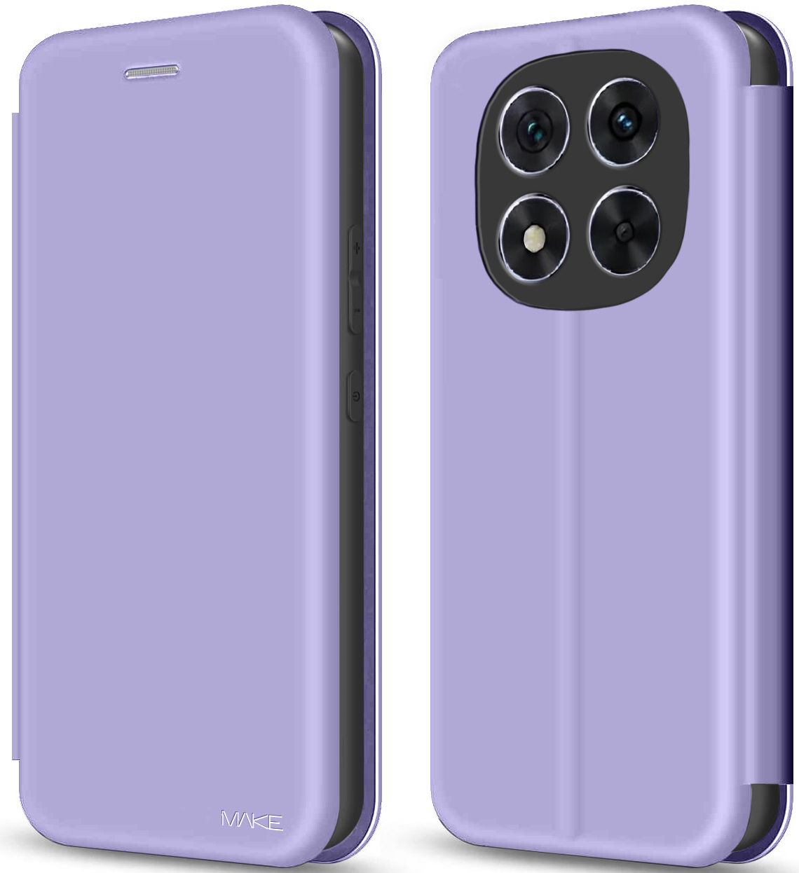 Чехол для смартфона MAKE Flip Xiaomi Redmi Note 14 Pro 4G Lilac (MCP-XRN14P4GLC) - Фото 1