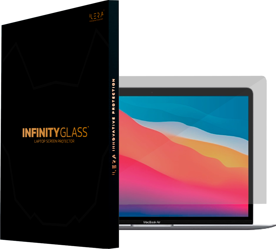 Захисне скло для ноутбука ILera Incognito Glass screen protector for MacBook Pro 13.3/ Air 13.3 (iLIGLMC1) - Фото 1