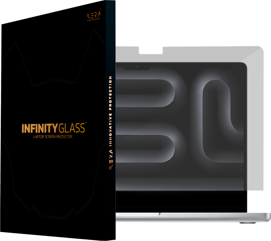 Купити Захисне скло для ноутбука ILera Incognito Glass screen protector for MacBook Pro 16" (iLIGLMC4) - Фото 1 Захисне скло для ноутбука ILera Incognito Glass screen protector for MacBook Pro 16" (iLIGLMC4) - Фото 1