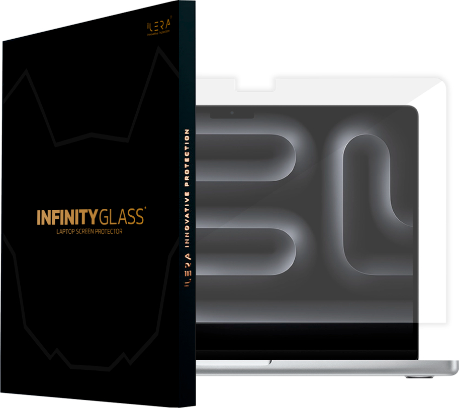 Купити Захисне скло для ноутбука ILera MacBook Glass screen protector Pro 16" (iLMCGL03) - Фото 1 Захисне скло для ноутбука ILera MacBook Glass screen protector Pro 16" (iLMCGL03) - Фото 1