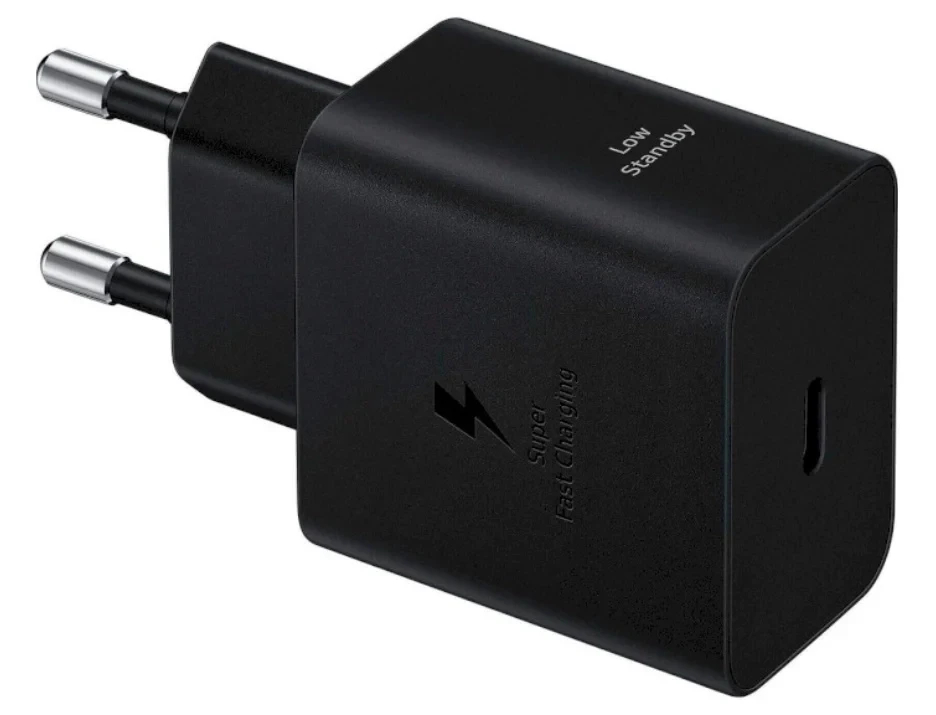Сетевое зарядное устройство Samsung 45W Compact Power Adapter Black (EP-T4511NBEGEU) - Фото 1