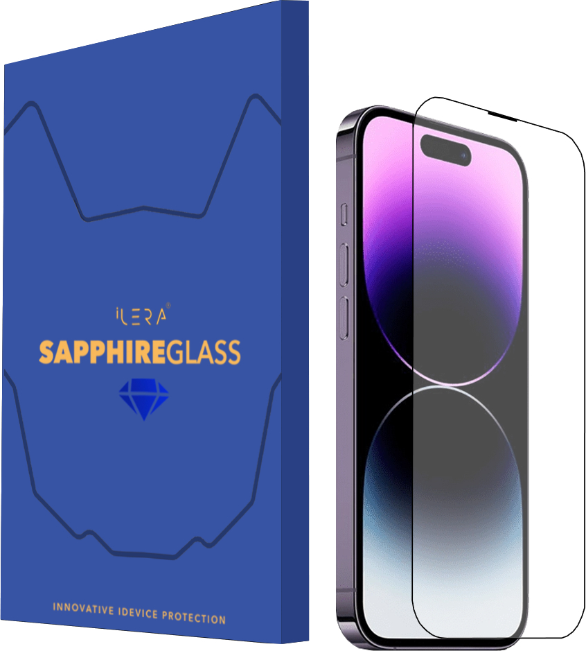 Захисне скло для смартфону ILera Sapphire Ultra + Glass for iPhone 14 Pro Max (iLSPDL+14PrMx) - Фото 1