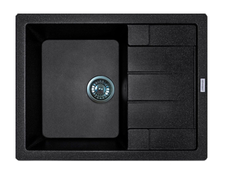 Мойка кухонная Adamant Anila черный (100001385) - Фото 1