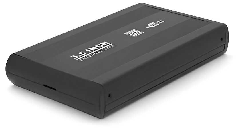 Внешний карман Voltronic SATA 3,5" USB2.0 Black (3520SBl) - Фото 1