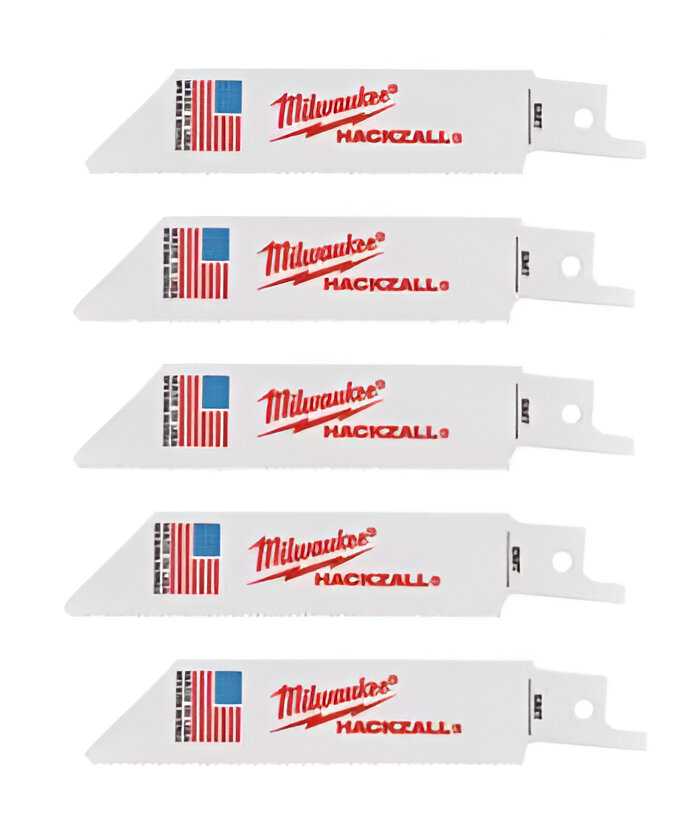 Купити Полотно Milwaukee HACKZALL 100х1,4 мм 5 шт. (49005418) - Фото 1 Полотно Milwaukee HACKZALL 100х1,4 мм 5 шт. (49005418) - Фото 1