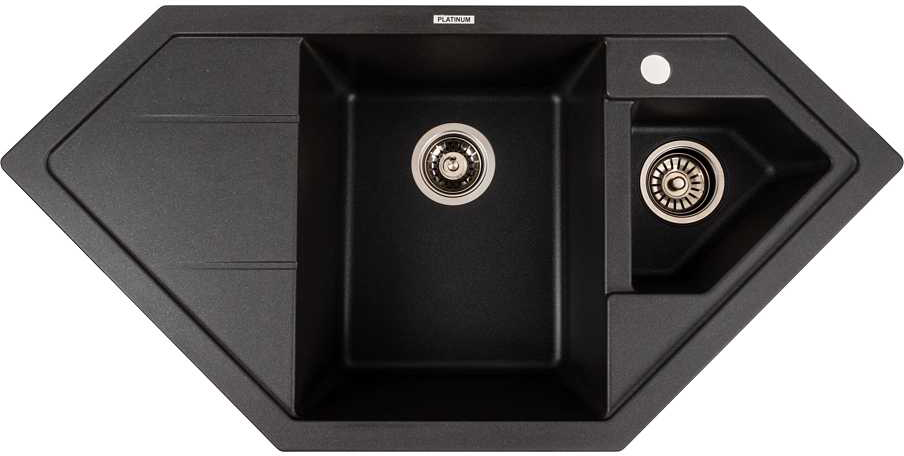 Мойка кухонная Platinum 9950 PANDORA матовый Морион - Фото 1