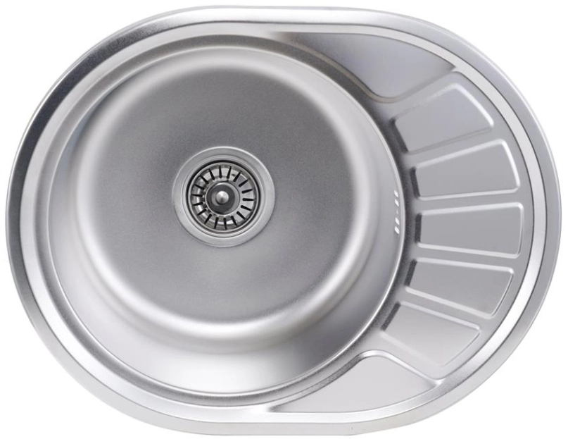 Мойка кухонная Platinum САТИН 5745 (0,6/170 мм) - Фото 1