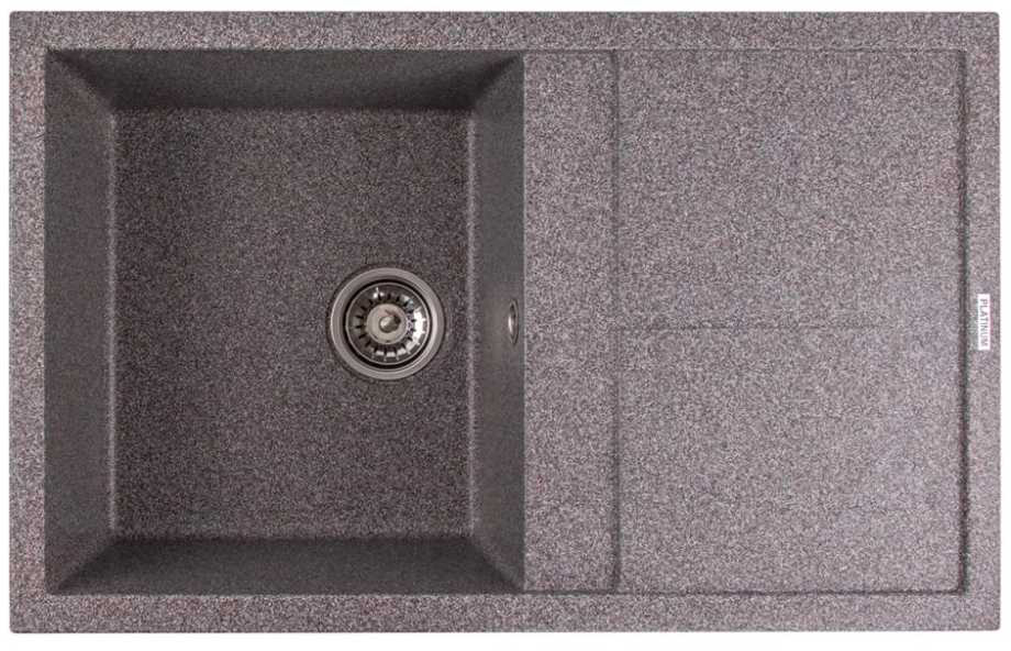 Мойка кухонная Platinum 7950 Selena матовая Микс - Фото 1