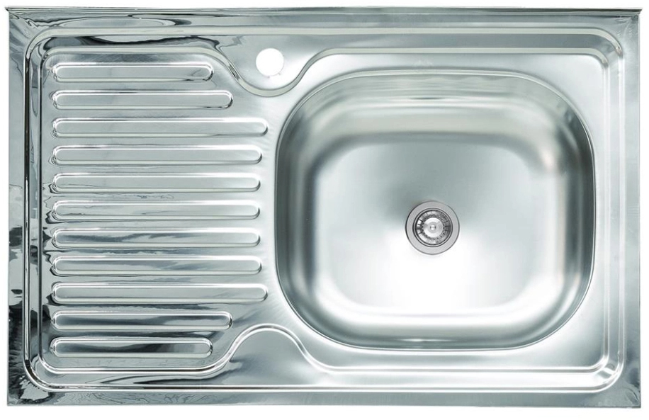Мойка кухонная Platinum 8050 R (0,4/120 мм) - Фото 1