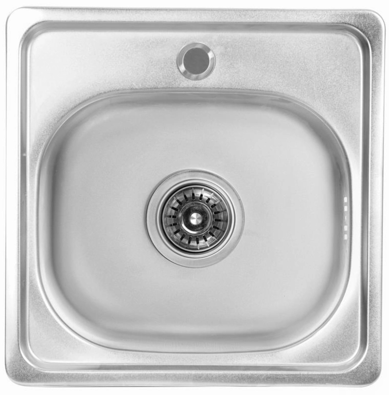 Мойка кухонная Platinum САТИН 3838 (0,6/160 мм) - Фото 1