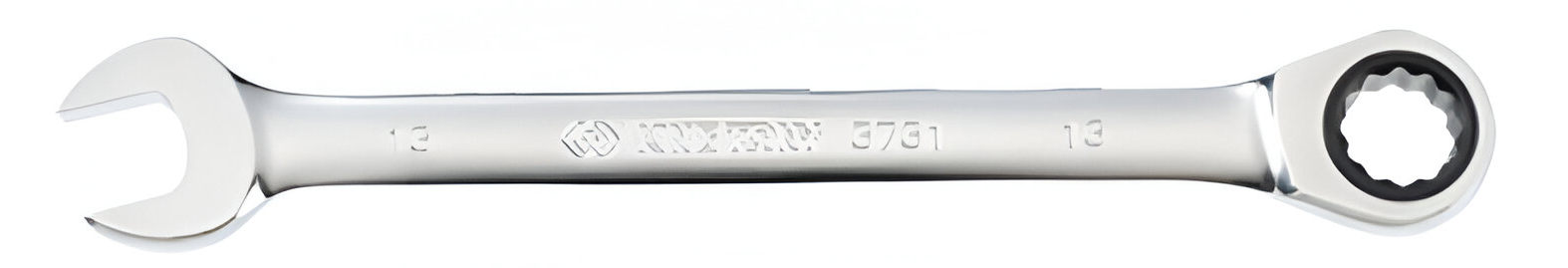 Ключ комбинированный KING TONY 22 мм с трещоткой (373122M) - Фото 1