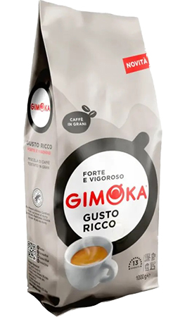 Кофе в зернах Gimoka Bianco 1 кг (8003012000060) - Фото 1