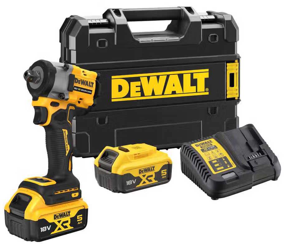 Гайковерт аккумуляторный DeWALT DCF922P2T - Фото 1