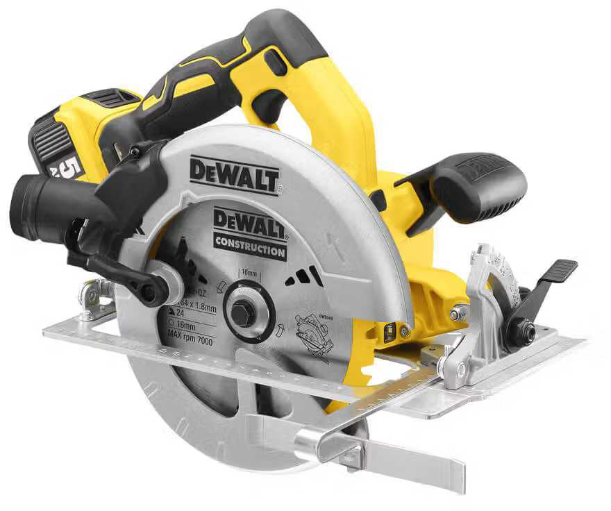 Пила дисковая DeWALT 18В XR Li-Ion (DCS570P2) - Фото 1