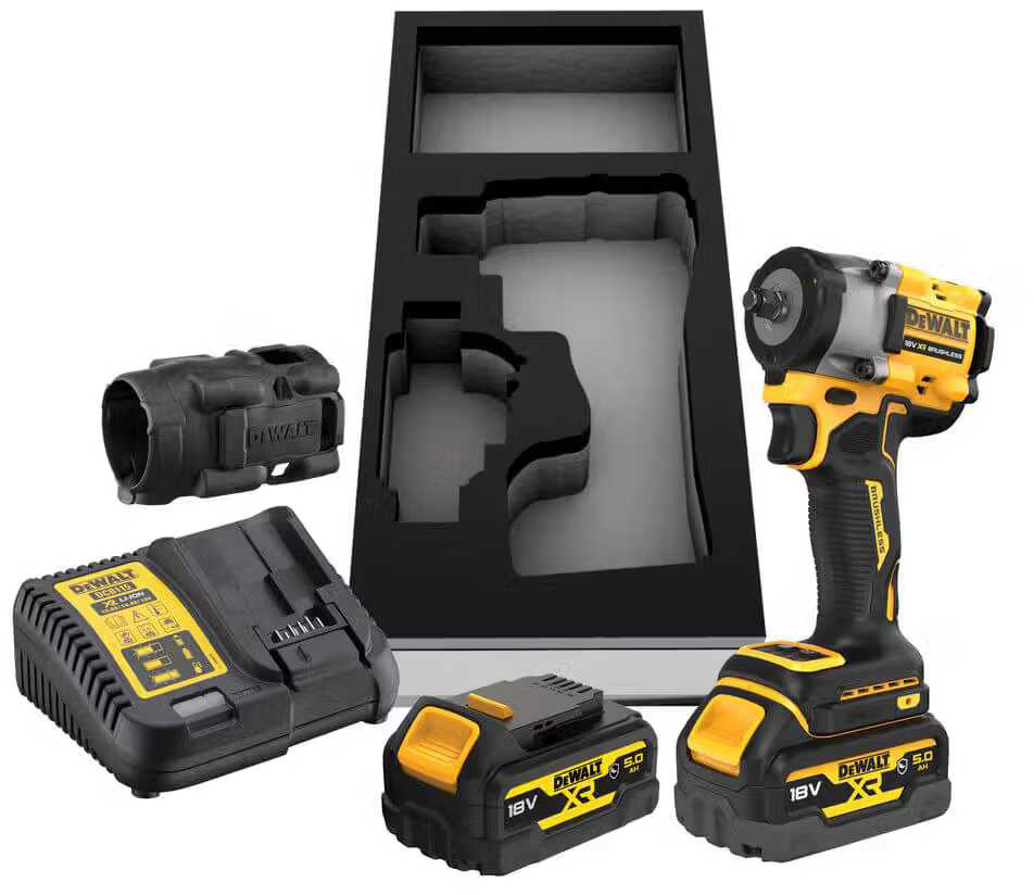Гайковерт аккумуляторный DeWALT DCF923P2G - Фото 1
