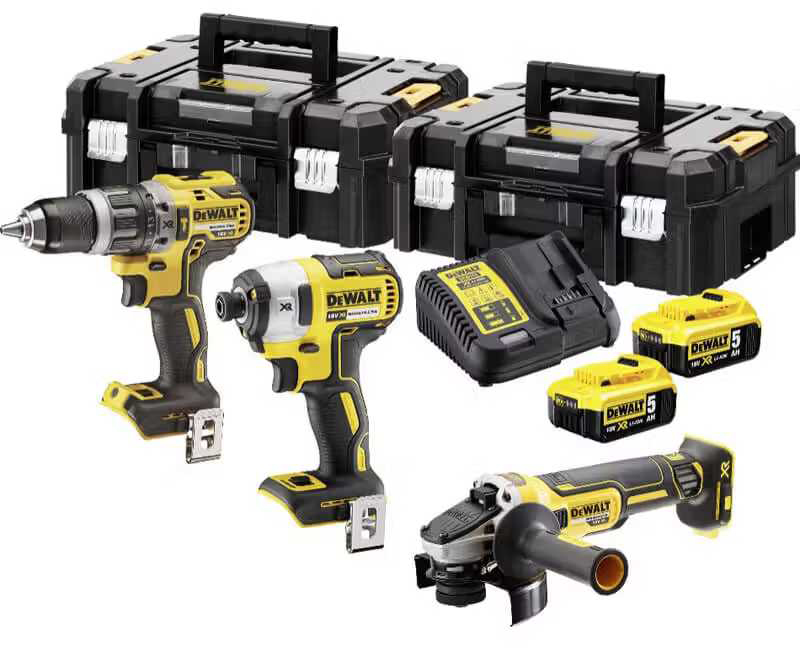 Набор электроинструментов DeWALT 18 В XR Li-lon (DCK384P2T) - Фото 1