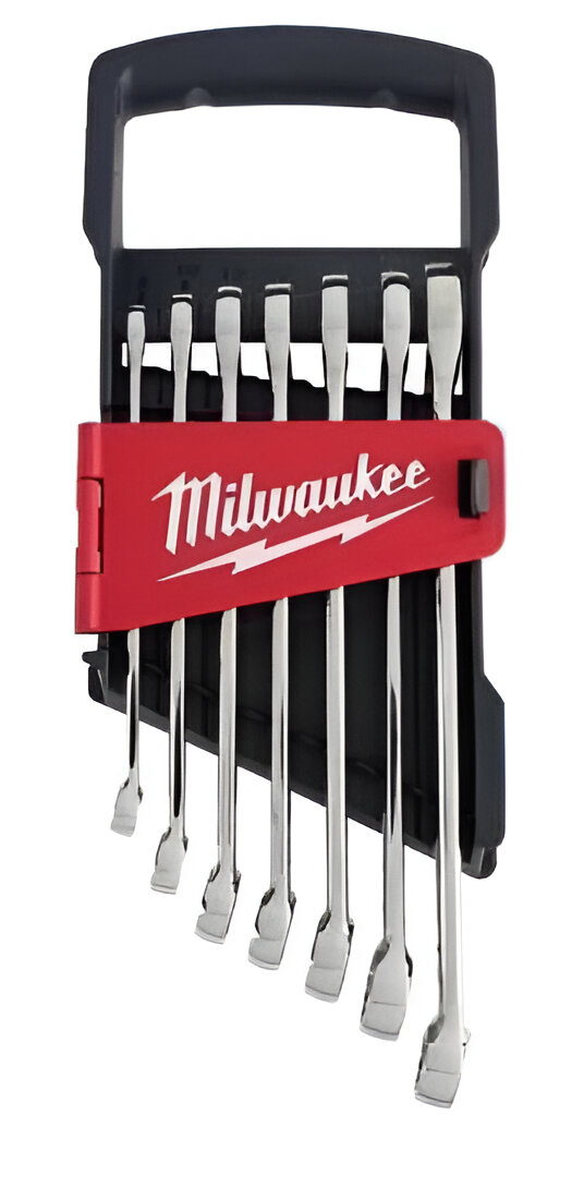 Набір рожково-накидних ключів Milwaukee MAX BITE 7 шт. (4932464993) - Фото 1