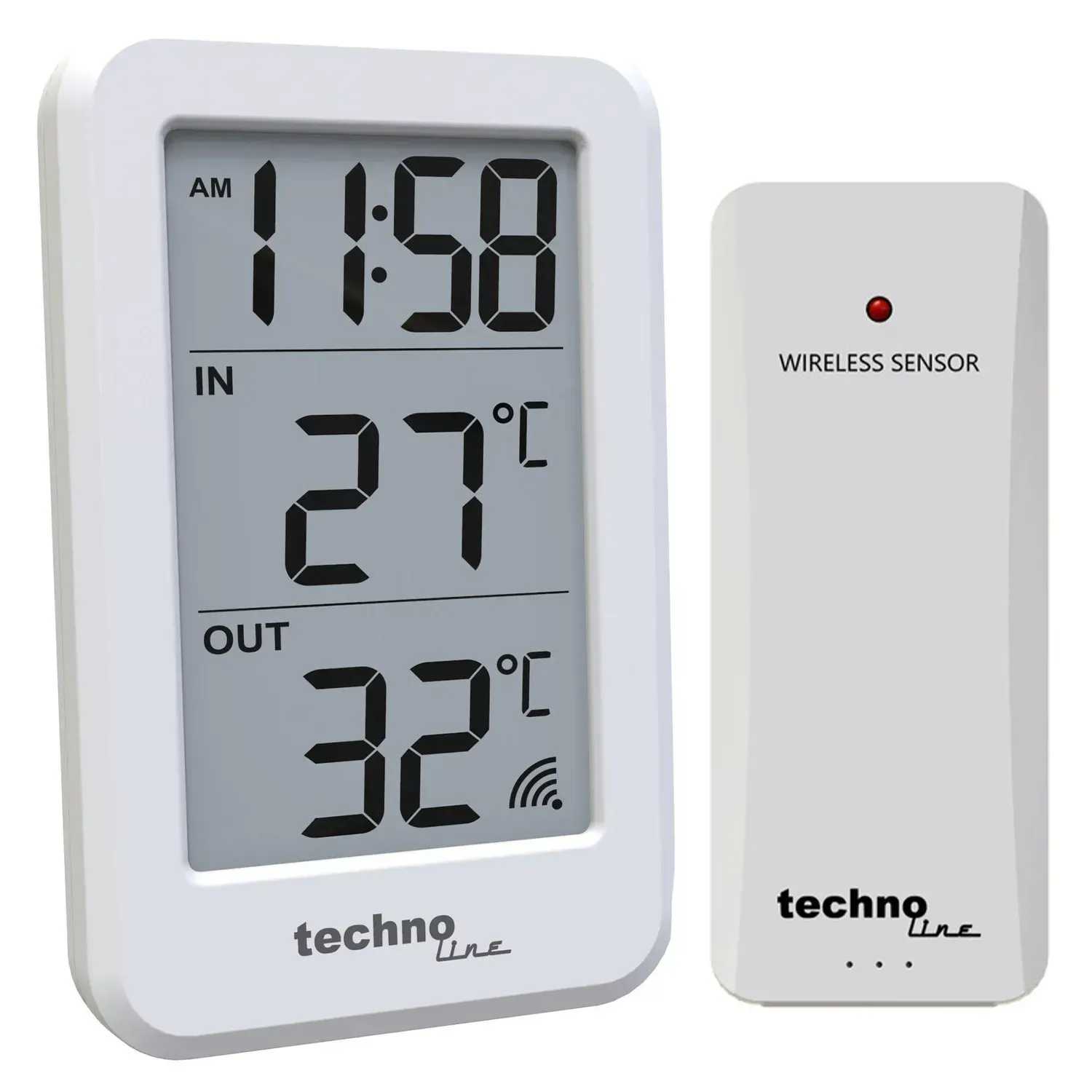 Термометр цифровой Technoline WS9172 White (WS9172) - Фото 1