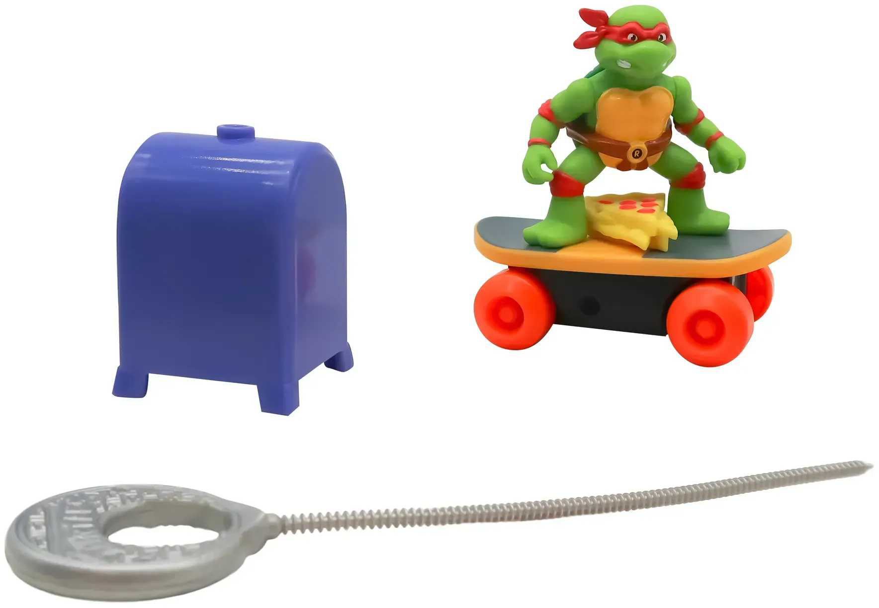 Коллекционная интерактивная фигурка TMNT Скейтбордист с лаунчером Рафаэль (71043) - Фото 1