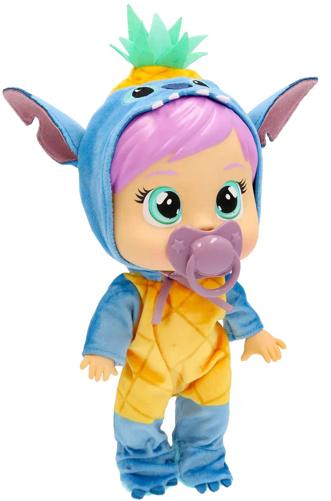 Интерактивный пупс Cry Babies CB. ЛЮБОВЬ И ЗАБОТА DISNEY Кукла Плакса Стич с аксессуарами 26 cм (927377) - Фото 1