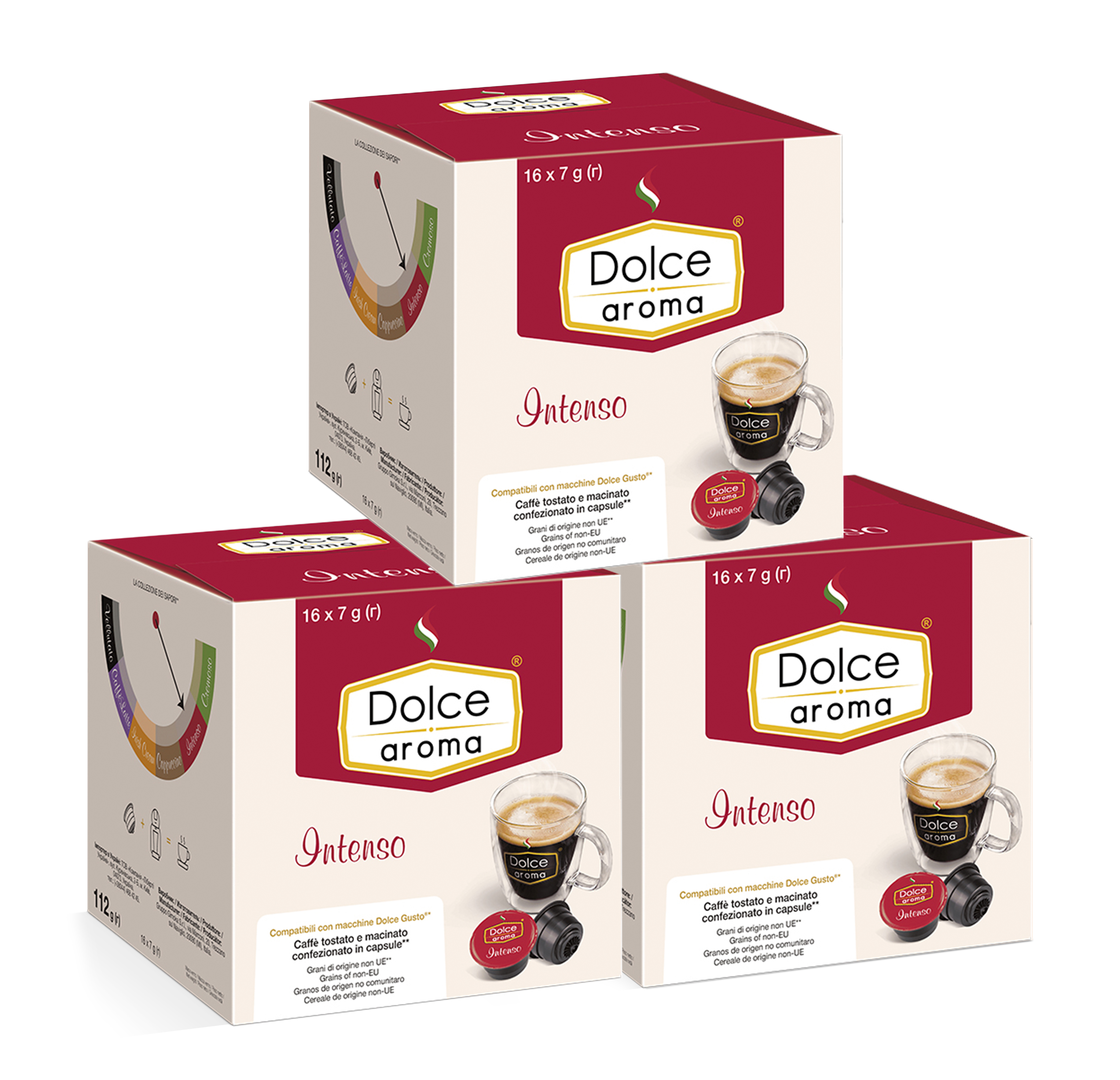 Кофе в капсулах Dolce Aroma 7 г 48 шт. (4820093484930) - Фото 1