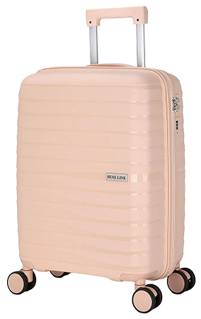 Чемодан Semi Line S Beige (T5795-1) - Фото 1