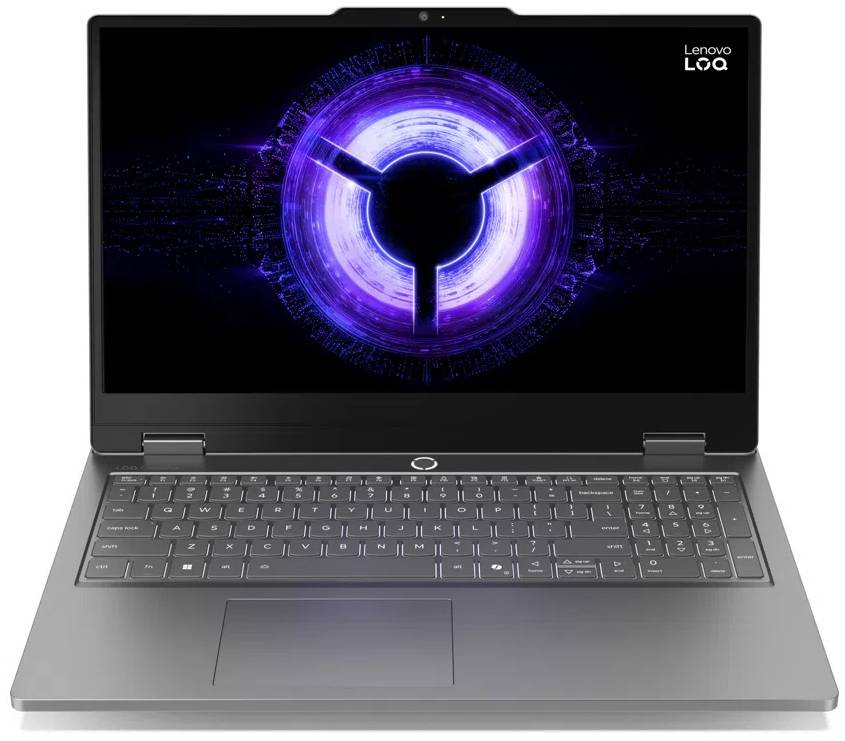 Ноутбук игровой Lenovo LOQ Essential 15IRX11 (83SC002CRA) Luna Grey - Фото 1