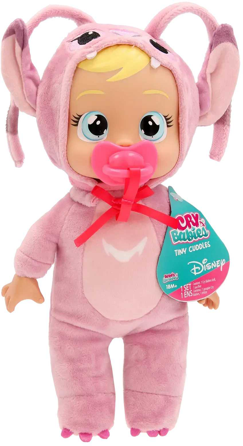Интерактивный пупс Cry Babies CB. Нежные объятия. DISNEY Плакса Энджел 25 см (927520) - Фото 1
