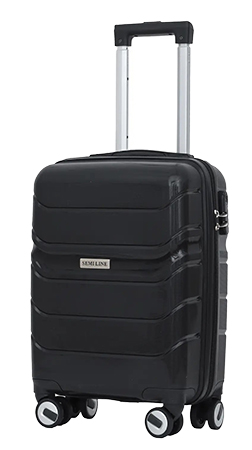 Чемодан Semi Line S Black (T5618-1) - Фото 1
