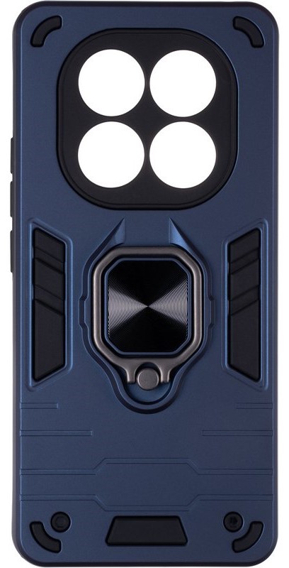 Чохол для смартфону Gelius Hard Defence PC Series for Xiaomi Redmi Note 14 Pro 4G Dark Blue (100920) - Фото 1