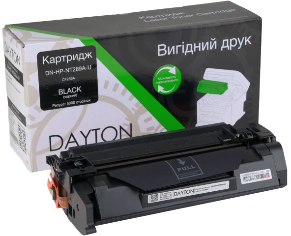 Картридж для лазерных принтеров/МФУ Dayton HP CF289A (89A) для LJ M507/528 (DN-HP-NT289A-U) - Фото 1