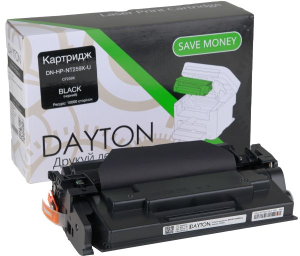 Картридж для лазерных принтеров/МФУ Dayton HP CF259X (59X) для LJ Pro M404/M428 (DN-HP-NT259X-U) - Фото 1