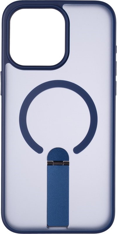 Купити Чохол для смартфону Gelius Bumper Stick Case MagSafe Stand for iPhone 16 Pro Max Blue (101484) - Фото 1 Чохол для смартфону Gelius Bumper Stick Case MagSafe Stand for iPhone 16 Pro Max Blue (101484) - Фото 1