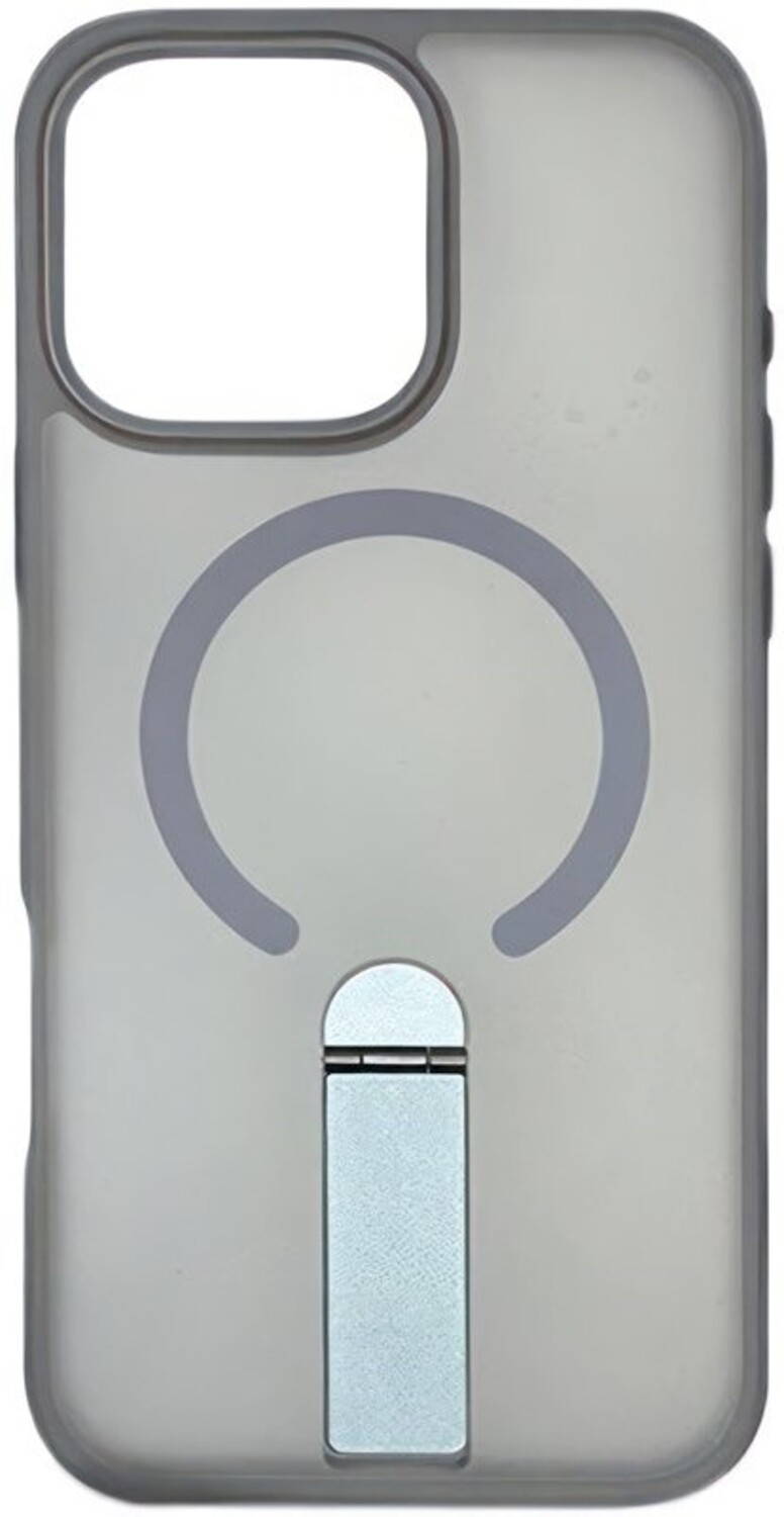 Купить Чехол для смартфона Gelius Bumper Stick Case MagSafe Stand for iPhone 15 Grey (101486) - Фото 1 Чехол для смартфона Gelius Bumper Stick Case MagSafe Stand for iPhone 15 Grey (101486) - Фото 1