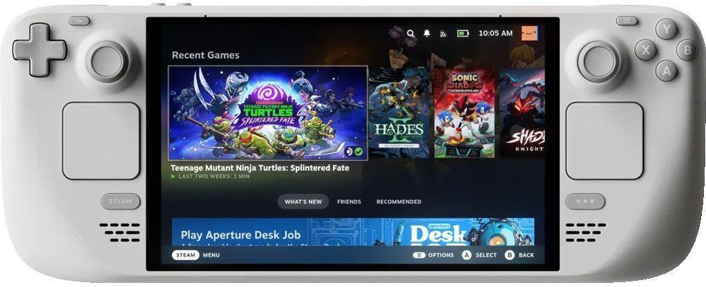 Ігрова приставка портативна Valve Steam Deck OLED Limited Edition 1TB White - Фото 1