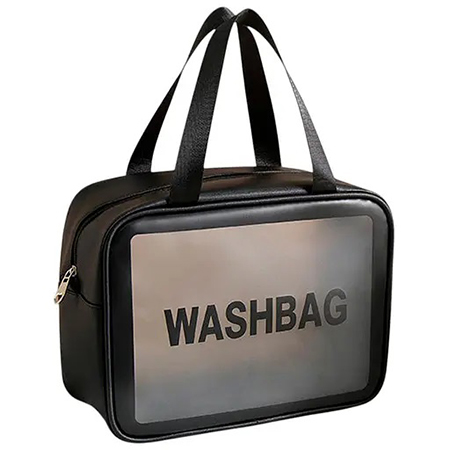 Косметичка Love You Home 29,5х10,5х20 см Чорна (59054) - Фото 1