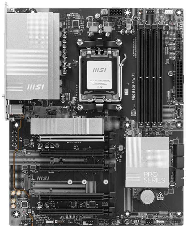 Материнская плата MSI PRO B840-P WIFI - Фото 1