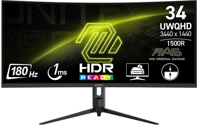 Монитор игровой MSI MAG 342CQR E2 - Фото 1