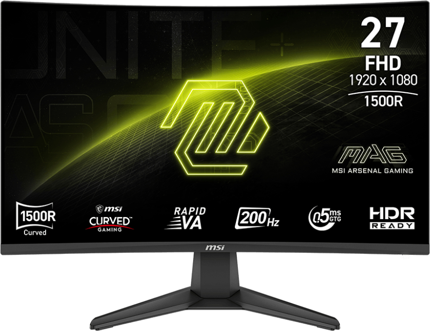 Монитор игровой MSI MAG 276CF E20 - Фото 1