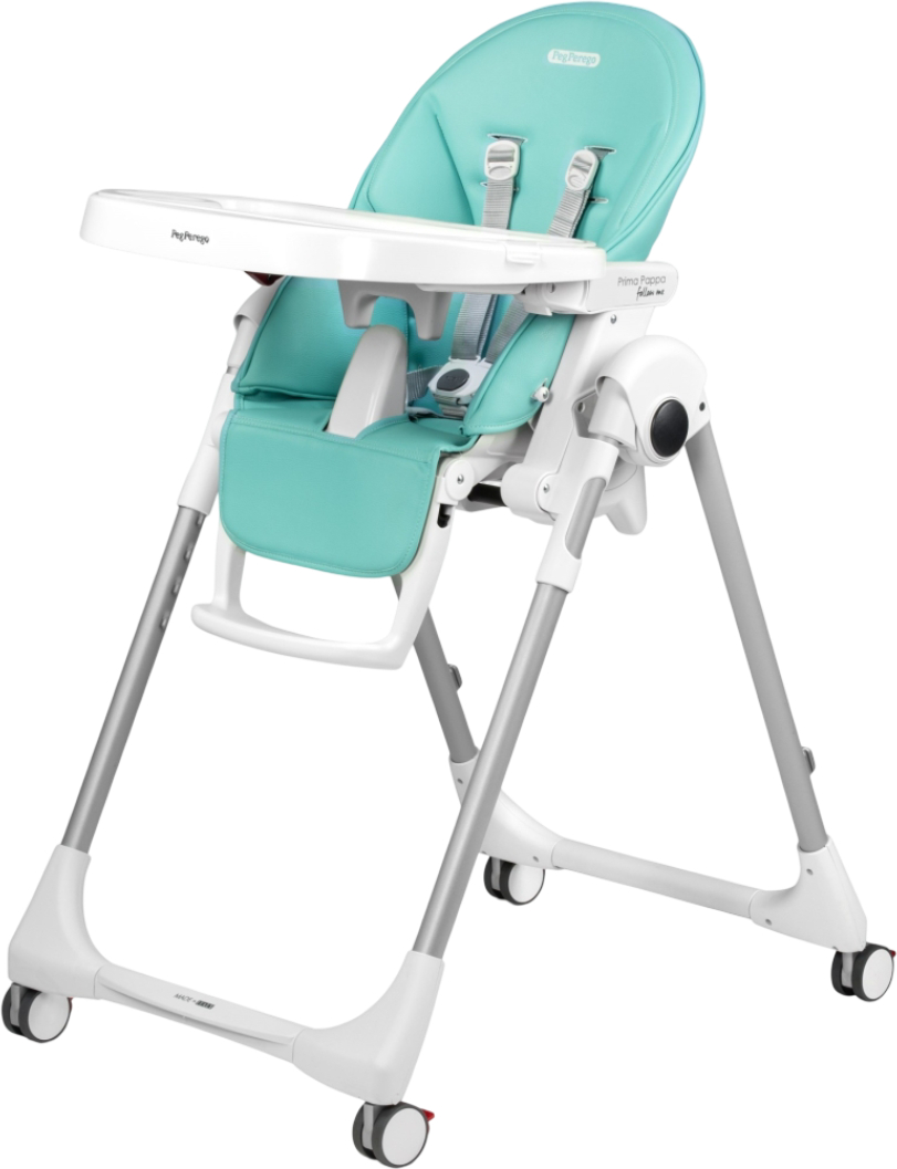 Стільчик для годування трансформер Peg-Perego Prima Pappa Follow Me Tahiti (бірюзовий) (IH01000000BL91) - Фото 1
