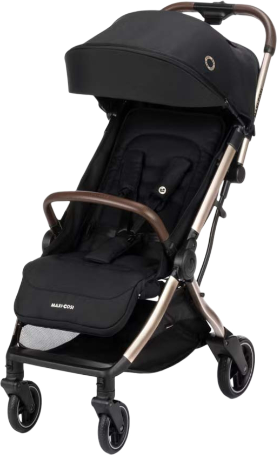 Купить Коляска прогулочная Maxi-Cosi EVA3 Essential Black Champagne - Фото 1 Коляска прогулочная Maxi-Cosi EVA3 Essential Black Champagne - Фото 1