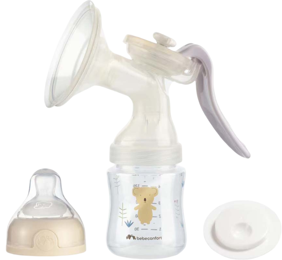Механический молокоотсос Bebe Confort Physio Air PP 150 ml Sand - Фото 1