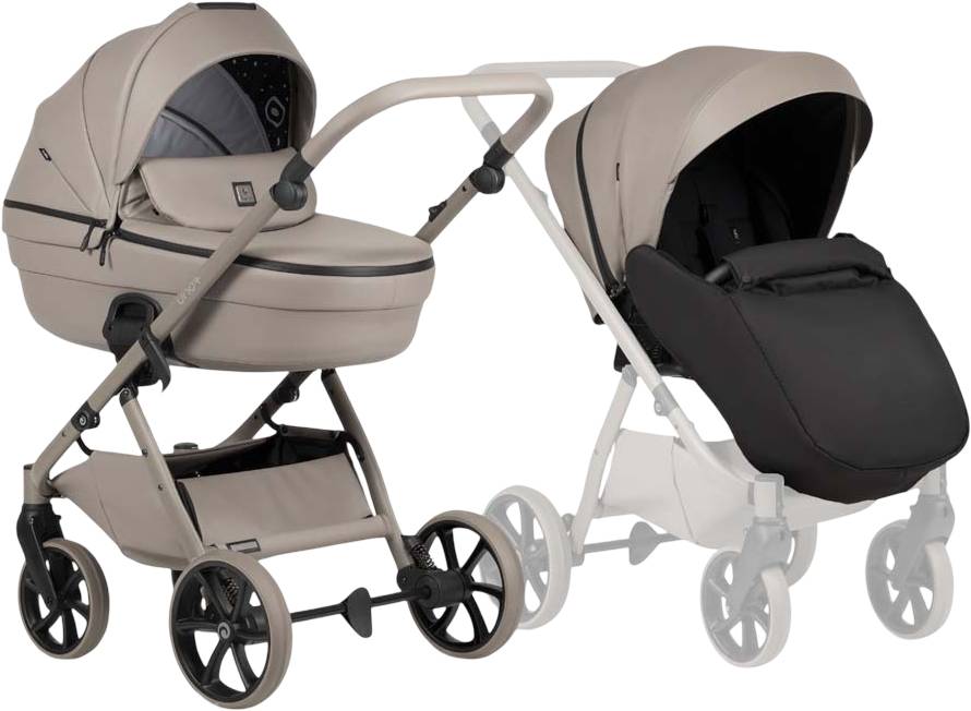 Купити Коляска універсальна 2 в 1 Tutis Uno6 plus Leather Nocciola - Фото 1 Коляска універсальна 2 в 1 Tutis Uno6 plus Leather Nocciola - Фото 1