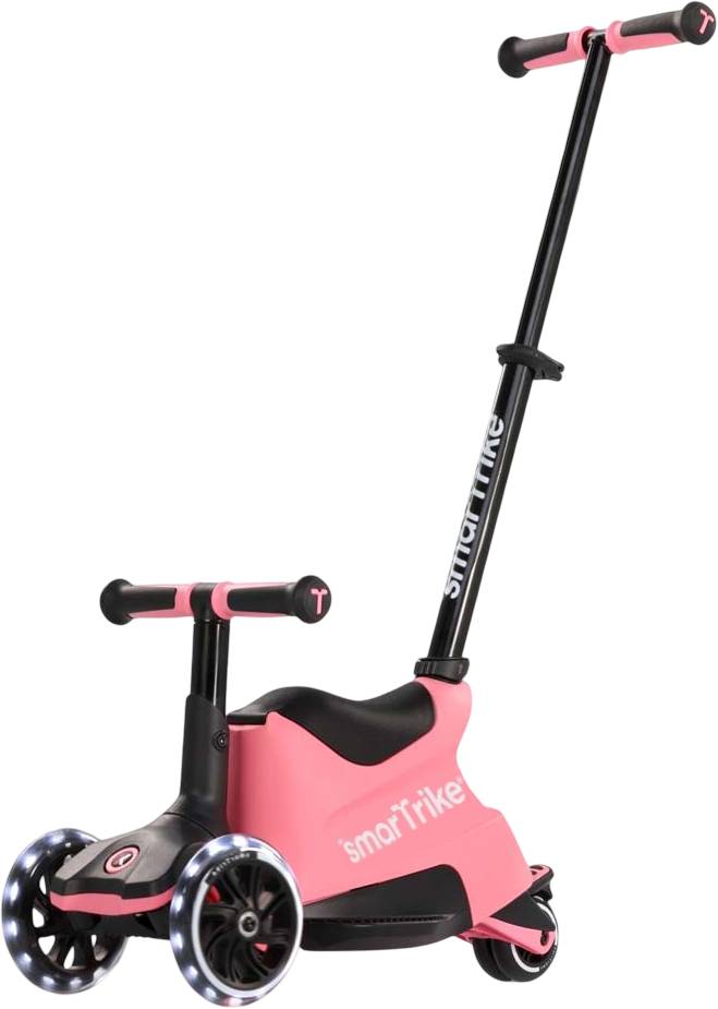 Трёхколёсный самокат smarTrike Xtend Plus Ride On Salmon (2401306) - Фото 1