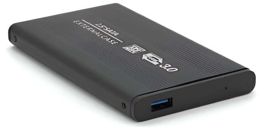 Внешний карман Voltronic SATA VFAN 2,5" USB3.0 Black (YT-MPC-VFAN2.5"/B) - Фото 1