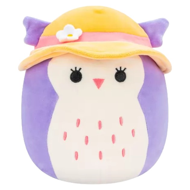 Мягкая игрушка животное SQUISHMALLOWS СОВА ХОЛЛИ (SQCR05400) - Фото 1